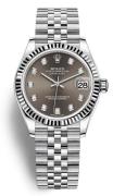 Rolex Damklocka 278274-0008 Datejust 31 Grå/Stål Ø31 mm