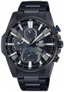 Casio Herrklocka EQB-1200DC-1AER Edifice Svart/Stål Ø45.2 mm