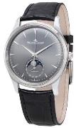 Jaeger LeCoultre Herrklocka 1363540 Master Ultra Thin Grå/Läder