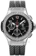 Hublot Herrklocka 342.SX.130.RX.114 Big Bang 41 mm Svart/Gummi Ø41 mm