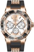 Invicta Damklocka 37318 Aviator Roséguldstonad/Plast Ø38 mm