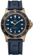 Glycine Herrklocka GL0323 Combat Sub Blå/Gummi Ø42 mm