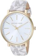 Michael Kors Damklocka MK2858 Pyper Vit/PVC (Polyvinylklorid) Ø38 mm