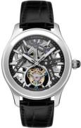 Thomas Earnshaw Herrklocka ES-8144-02 Baily Tourbillon Svart/Läder