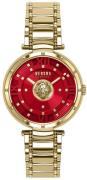 Versus by Versace Damklocka VSPHH3921 Moscova Röd/Gulguldtonat stål