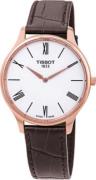 Tissot Herrklocka T063.409.36.018.00 Tradition Vit/Läder Ø39 mm