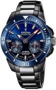 Festina Herrklocka F20647-1 Chrono Bike Flerfärgad/Stål Ø47 mm