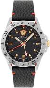 Versace Herrklocka VE2W00122 Sport Tech Svart/Läder Ø45 mm