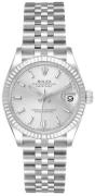 Rolex Damklocka 278274-0012 Datejust 31 Silverfärgad/Stål Ø31 mm