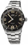 Oris Herrklocka 01 733 7707 4064-07 8 20 18 Diving Svart/Stål Ø40 mm