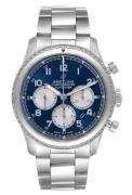 Breitling Herrklocka AB0117131C1A1 Navitimer Chronograph Blå/Stål