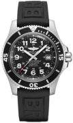 Breitling Herrklocka A17392D71B1S2 Superocean Ii 44 Svart/Gummi Ø44