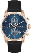 Hugo Boss Herrklocka 1513783 Skymaster Blå/Läder Ø44 mm