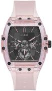 Guess Herrklocka GW0032G1 Get in Touch Foundation Svart/Gummi Ø44 mm