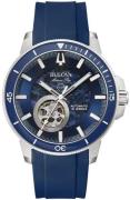 Bulova Herrklocka 96A303 Marine Star Blå/Gummi Ø45 mm