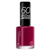 Rimmel London 60 Seconds Super Shine Nail Polish #320 Rapid Ruby