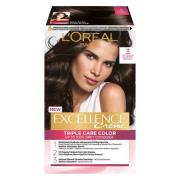 L'Oréal Paris Excellence Creme 3 Mörkbrun