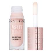 Makeup Revolution Pout Bomb Plumping Gloss Milky Sheer Holo 4,6 m