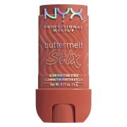 NYX PROFESSIONAL MAKEUP Buttermelt Glaze Highlighter Stix 13 Left
