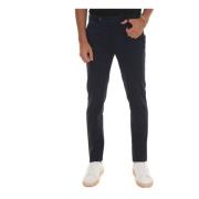 Berwich Slim Fit Chino Byxor Blue, Herr