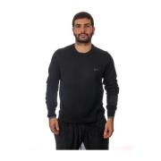 Sun68 Rundhalsad Pullover Black, Herr