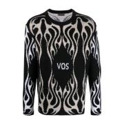 Vision OF Super Round-neck Knitwear Black, Herr