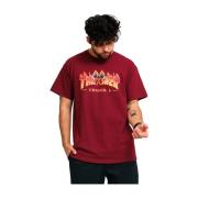 Thrasher T-shirt Red, Herr