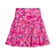 Custommade Reina kjol med blommotiv Pink, Dam