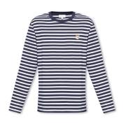 Maison Kitsuné T-shirt med långa ärmar Blue, Herr