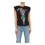 Philipp Plein T-Shirts Black, Dam