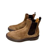 Officine Creative Chelsea Boot i Rauleder med Crepesole Brown, Herr