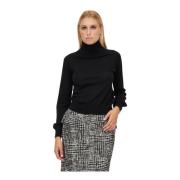 Erika Cavallini Turtlenecks Black, Dam