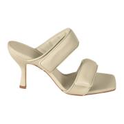 Gia Borghini Heeled Mules Gray, Dam