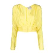 Forte Forte Blouses Yellow, Dam