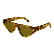 Saint Laurent Stiliga Sl468-005 solglasögon Brown, Dam