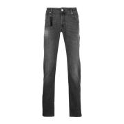 Incotex Trousers Gray, Herr