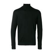 Drumohr Turtlenecks Black, Herr