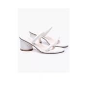 AGL Heeled Mules White, Dam