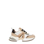 Alexander Smith Marmorsneakers - Vit/Sand/Kamel Brown, Dam