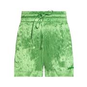 Halfboy Short Shorts Green, Dam