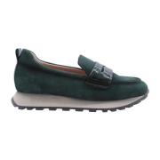 Hispanitas Fage Loafers - Stiliga och Bekväma Green, Dam