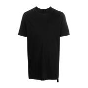 Rick Owens Svart Bomull Level T-Shirt för Män Black, Herr