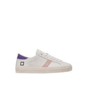 D.a.t.e. Vit-Lila Sneakers White, Dam