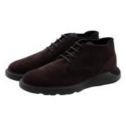 Hogan Elegant Urban Stil Desert Boots Brown, Herr