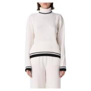 Msgm Turtlenecks White, Dam