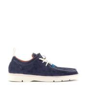 Panchic Laced Shoes Blue, Herr
