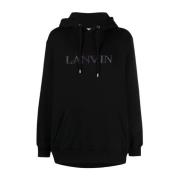 Lanvin Oversized Puffer Sweater Black, Herr