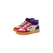 Autry Vintage Mid W Sneaker Pink, Dam