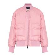 Moncler ‘Jucar’ dunjacka Pink, Dam