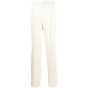 Giuliva Heritage Straight Trousers White, Herr